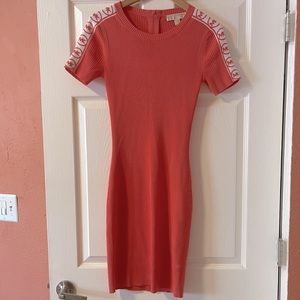 Michael Kors knit dress with logo taping